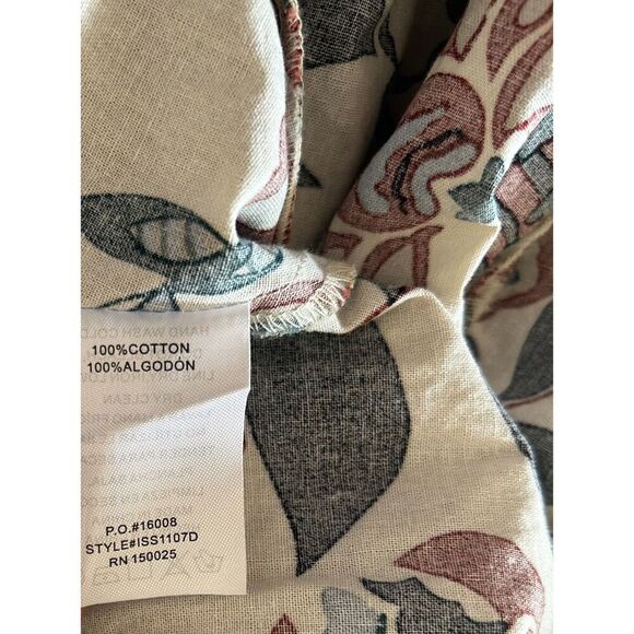 Bohme Jacquie The Label Boho Floral Long Sleeve Belted Midi Dress Size S - Picture 6 of 6